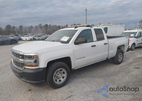 2018 Chevrolet Silverado 1500 Wt из США, поврежденный, VIN 1GCVKNEC9JZ232772